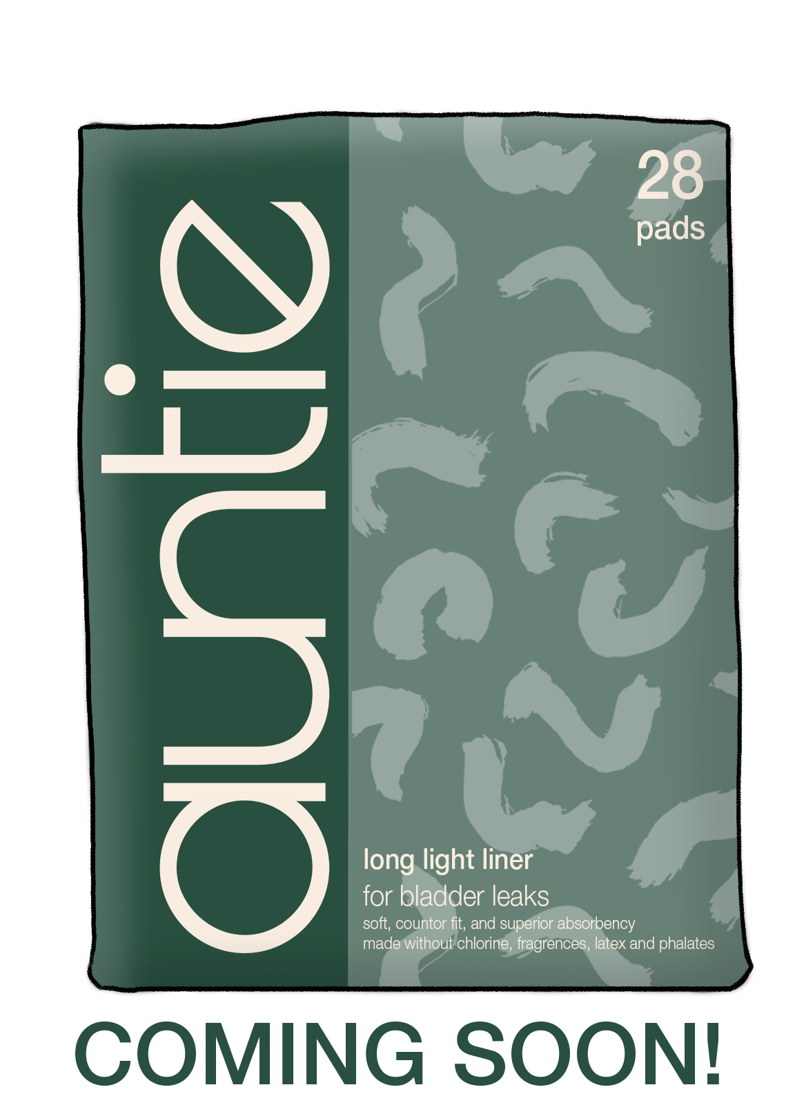 Very Light Liner for Period & Pee, Sneeze Shield: 1 Drop