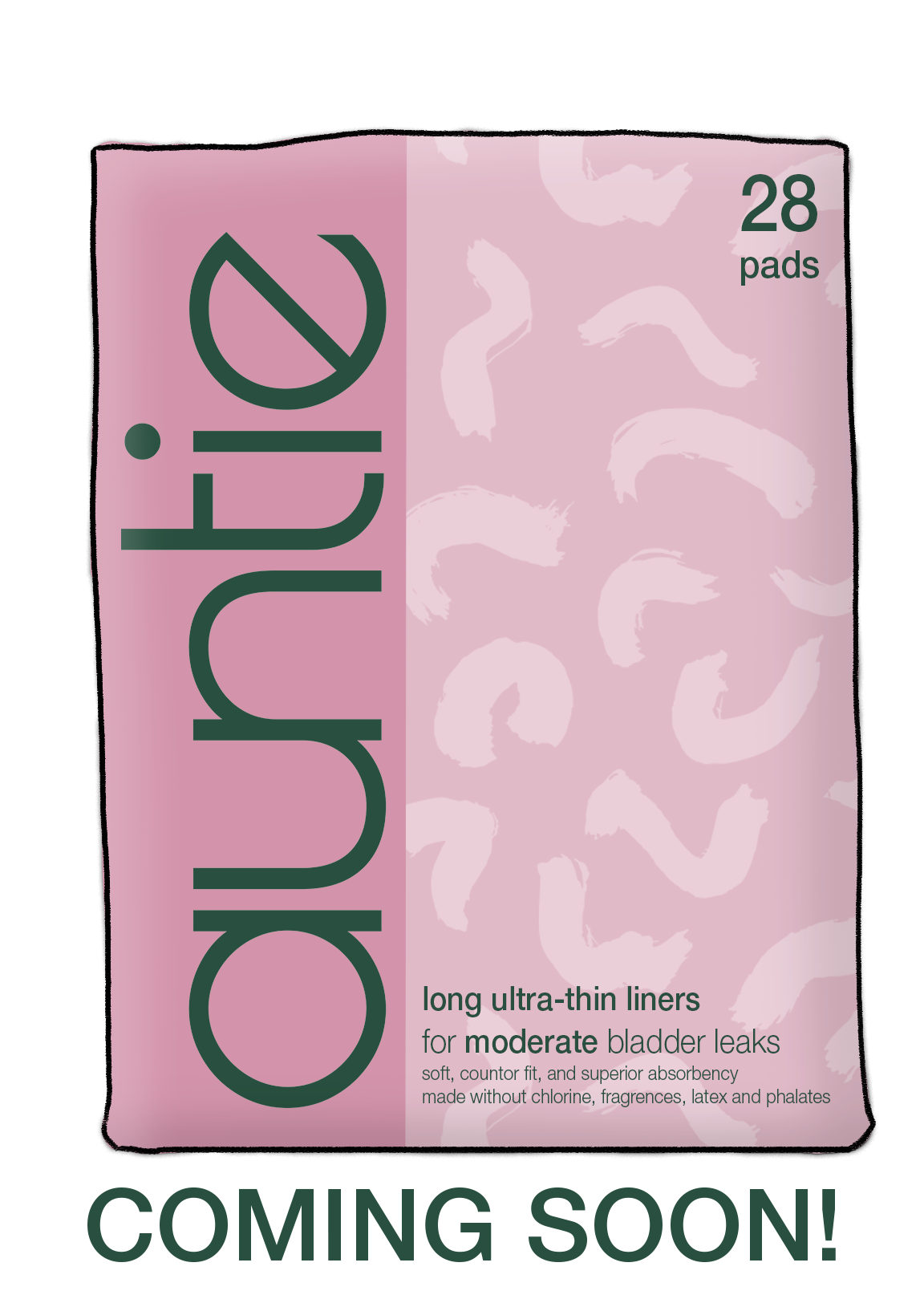 Heavy Ultra Thin Pad for Period & Pee, Long Length: 5 Drops