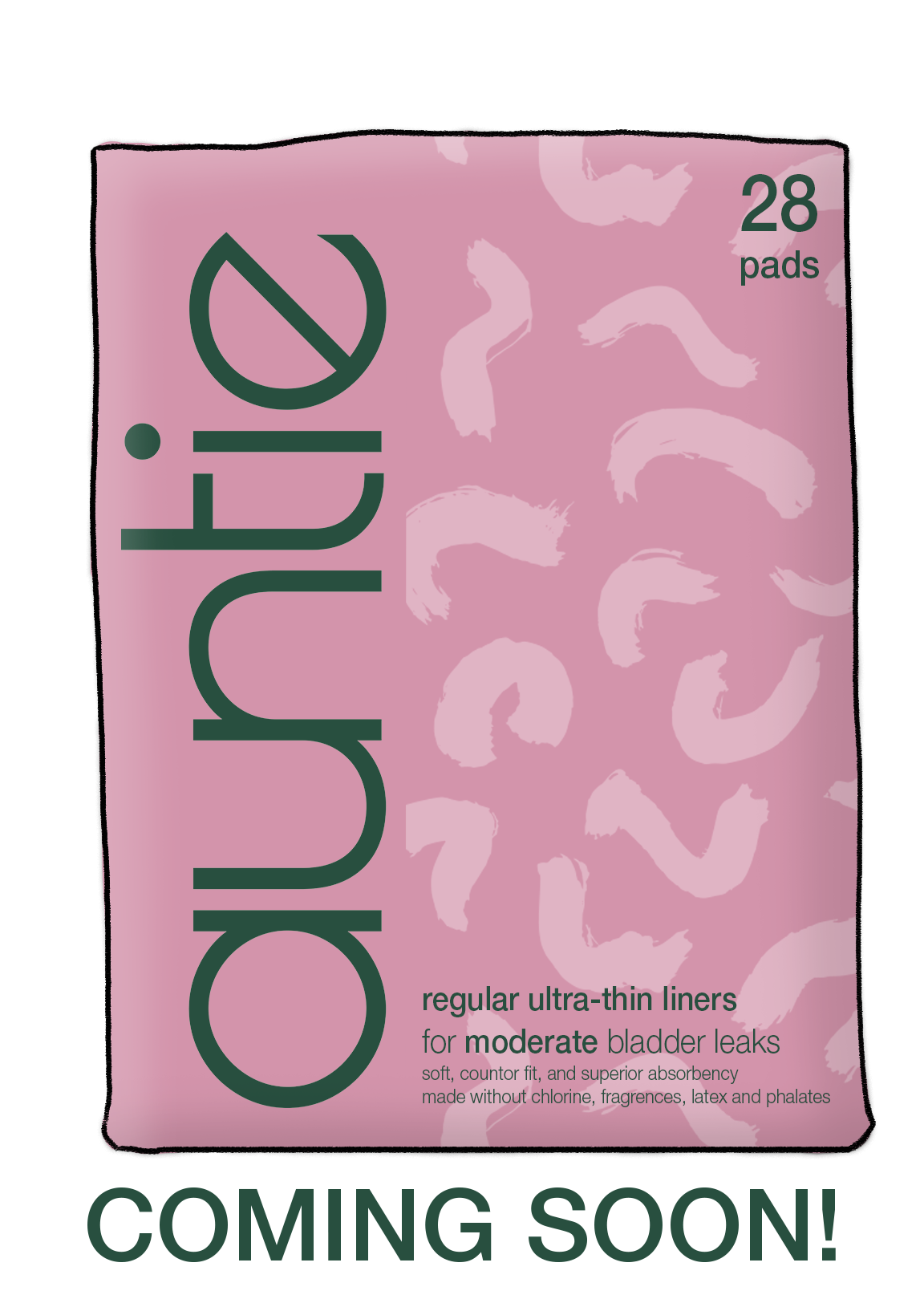 Heavy Ultra Thin Pad for Period & Pee, Long Length: 5 Drops